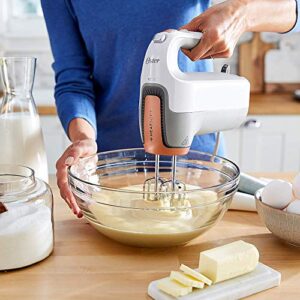 Oster HeatSoft Hand Mixer, One Size, gray