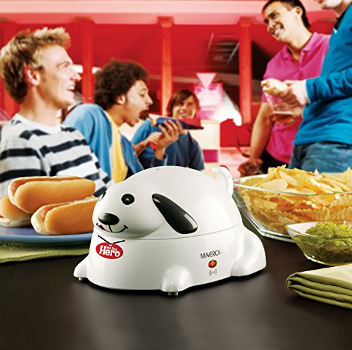 Maverick HC-01 Hero Electric Hot-Dog Steamer, White