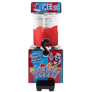 icee slushie machine. genuine icee home countertop slushie maker. creates up to 34floz of ice cold icee slushy. officially licensed icee merchandise.