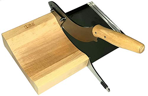 Radiused Biltong Slicer with Detachable Magnetic Tray