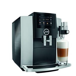 Jura S8 Automatic Coffee Machine 64 oz, Moonlight Silver