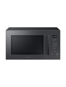 samsung mg11t5018cc countertop oven with 1.1 cu. ft. capacity element counter top grill microwave, charcoal