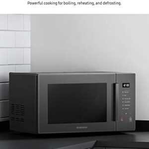 Samsung MG11T5018CC Countertop Oven with 1.1 Cu. Ft. Capacity Element Counter Top Grill Microwave, Charcoal