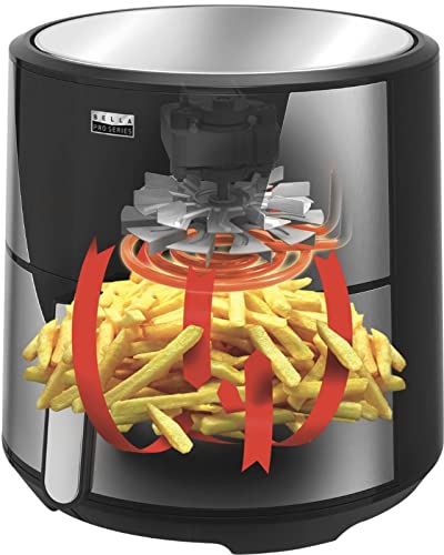 Bella Pro Series 8qt Touchscreen Digital Air Fryer, Stainless Steel