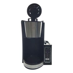 Ninja CE200 12 Cup Programmable Coffee Maker with 60 Ounce Reservoir and Thermal Flavor Extraction, Black (Renewed)