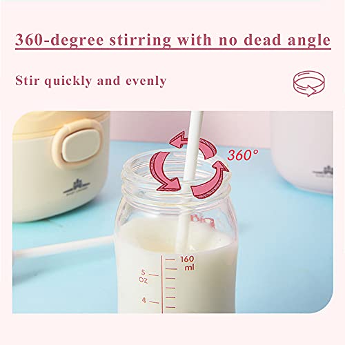 WAN-WAN Formula Mixer - Milk Powder Blender Stirrer - Handheld Mini Electric Mixer - Drink Mixer - Suitable for use above 4fl.oz