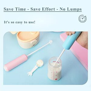 WAN-WAN Formula Mixer - Milk Powder Blender Stirrer - Handheld Mini Electric Mixer - Drink Mixer - Suitable for use above 4fl.oz