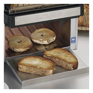 Waring Commercial CTS1000 Coneyer Toaster, 450 Slices per hour, 120V, 1800W, 5-15 Phase Plug