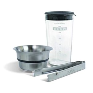 Toddy® Artisan Small Batch Cold Brewer, Stainless Steel, 5.75" L x 5" W x 9.75" T