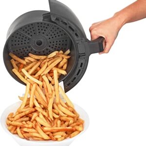 4.2qt Air Fryer Black Matte