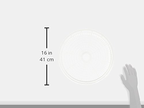 NESCO TR-2 White Plastic Round 15 1/2" Add-A-Trays, to fit 1000 Series Food Dehydrators, 2 Pack