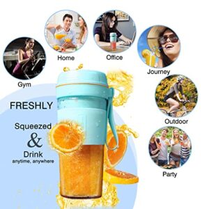 BLUWTE Portable Blender with Ice Cube Mold, USB Rechargeable Personal Blender …