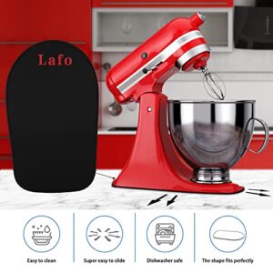 Lafo Mixer Slider Mat for 4.5-5 Qt Tilt Head Stand Mixer,Mixer Mover for Kitchen Mixer with 2 Pack Cord Organizer for Kitchen Appliances