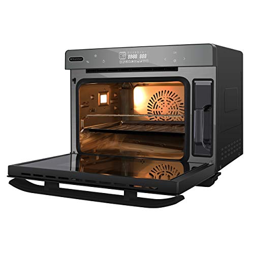 Whynter TSO-488GB Grande 40 Quart Capacity Counter-Top Multi-Function Convection Steam Oven, Black Stainless Steel