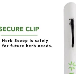 Herb Scoop | Herb Grinder Accessories | Dry Herb Scoop | Works with Grinders | Add Herbs for Cooking |