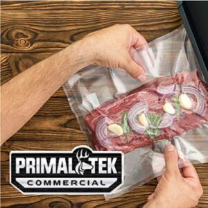 PrimalTek 15" Commercial Grade Vacuum Sealer - User Friendly for Food Savers, 28” Vacuum Pressure – Features an Auto Cooling System, Smart Heat Technology, and Vacuum Bag Positioning Guides