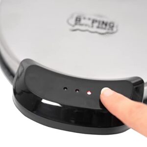 That BEEPING Waffle Maker- Personal 7" Belgian Waffler that BEEPS when Ready - Electric, Non Stick Griddle Iron w/Adjustable Browning Control- Unique Gift that Makes Holiday Or Any Breakfast Special