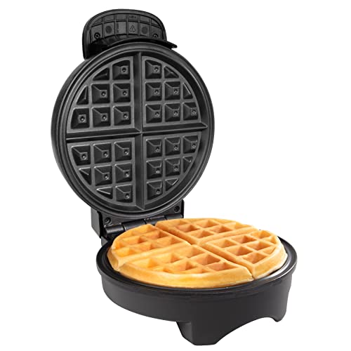 That BEEPING Waffle Maker- Personal 7" Belgian Waffler that BEEPS when Ready - Electric, Non Stick Griddle Iron w/Adjustable Browning Control- Unique Gift that Makes Holiday Or Any Breakfast Special