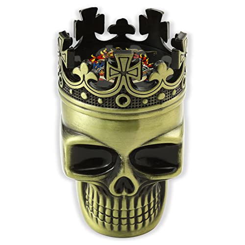 VICKYDGE Skull Grinder, Spice Grinder Gift, 1.7 Inch