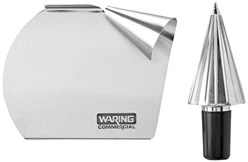 Waring Commercial Large Waffle Rolling and Forming Tool, Silver