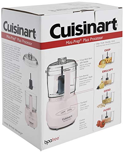 Cuisinart DLC-2APK Mini-Prep Plus Food Processor, 24 Ounce, Pink