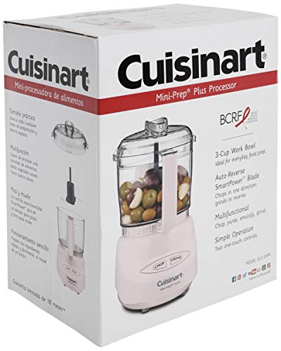 Cuisinart DLC-2APK Mini-Prep Plus Food Processor, 24 Ounce, Pink