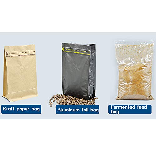 WSDMAVIS 20Pcs One-way Degassing PE Valve with Filter Exhaust Ventilation Vent for Coffee Bag Kraft Paper Bag Food Bags