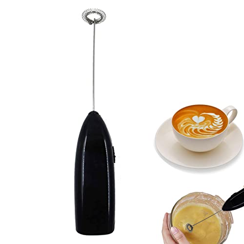 Milk Frother Handheld for Coffee,Foam Maker,Electric Whisk Drink Mixer for Lattes, Cappuccino, Frappe ,Matcha, Hot Chocolate Egg, Mixer Multi-Purpose Hand Blender