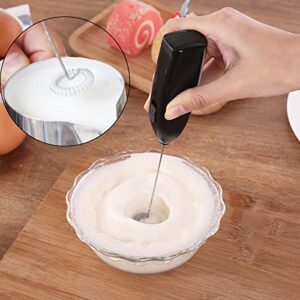 Milk Frother Handheld for Coffee,Foam Maker,Electric Whisk Drink Mixer for Lattes, Cappuccino, Frappe ,Matcha, Hot Chocolate Egg, Mixer Multi-Purpose Hand Blender