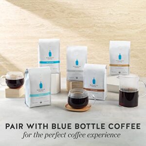 Blue Bottle Pour-Over Coffee Kit with Ceramic Dripper, Filters, Carafe and Guide