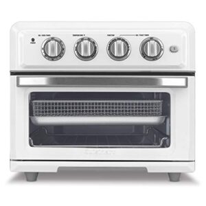 cuisinart toa-60w airfryer, convection toaster oven, white (renewed)