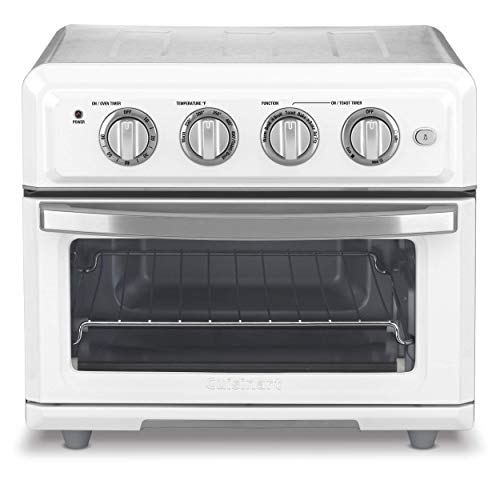 Cuisinart TOA-60W Airfryer, Convection Toaster Oven, White (Renewed)