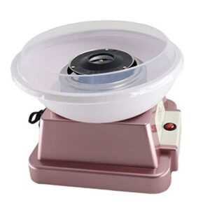 Cotton Candy Machine for Kids, Cotton Candy Maker for Christmas Gifts, Birthday Gifts with 10 sticks and 1 Scoop (Pink)