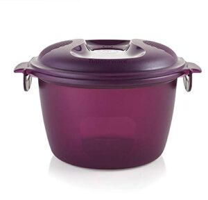tupperware microwave rice cooker purple large 3l or 12 cup