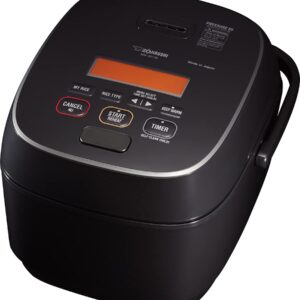 Zojirushi NW-JEC18BA Pressure Induction Heating (IH) Rice Cooker & Warmer, 10-Cup, Made in Japan