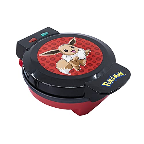 Uncanny Brands Pokémon Eevee Waffle Maker - Make Bounty Eevee Waffles - Kitchen Appliance