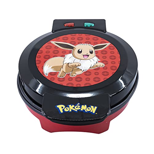 Uncanny Brands Pokémon Eevee Waffle Maker - Make Bounty Eevee Waffles - Kitchen Appliance