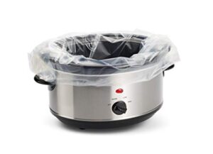 pansaver ez clean multiuse cooking bags and slow cooker liners, 25 count
