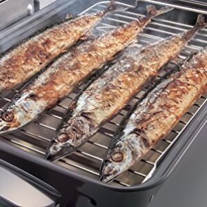 Zojirushi America EF-VPC40 Fish Roaster, Metallic Gray 11.63 x 19.13 x 7.75 inches