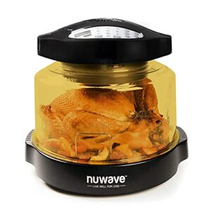 nuwave pro plus oven, 16 x 15.5 x 12.3 inches, black, gold