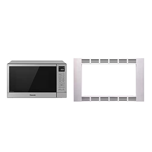 Panasonic 27” Microwave Trim Kit for Panasonic 1.1 cu ft Microwave Ovens – NN-TK623G (Stainless Steel)