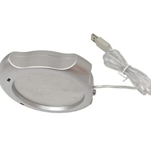 FixtureDisplays® USB Mug (Up to 2.9" Diameter Mugs) Warmer for Office, Home Use, Desktop Heated Coffee & Tea 16775