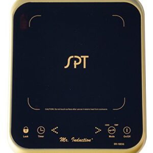 SPT SR-1883G 1650W Induction Cooktop, Gold