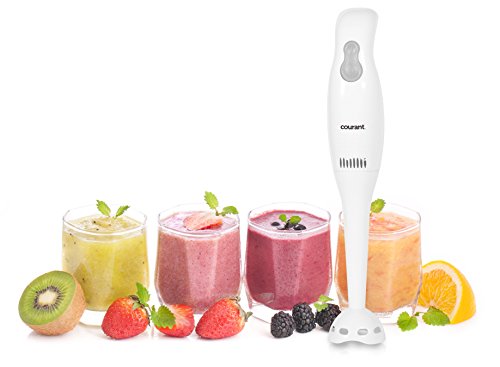 Courant CHB-2001 Hand Blender with 200W Power Immersion Blender, White