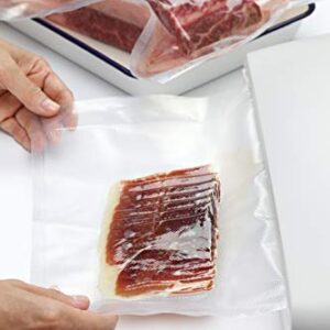 EverOne Vacuum Sealer Bag Roll for Sous Vide & Food Saver, 11" X 50', 2 Count