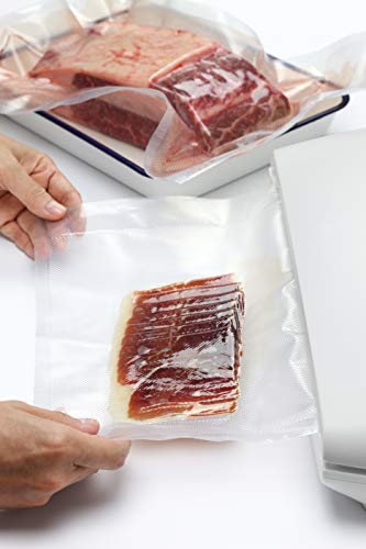 EverOne Vacuum Sealer Bag Roll for Sous Vide & Food Saver, 11" X 50', 2 Count