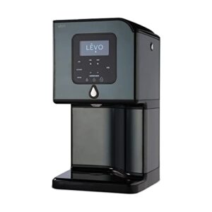 LEVO Lux - Premium Herbal Oil Infusion Machine - Botanical Extractor - Herb Dryer, Decarboxylator, & Oil Infuser - Gourmet Edible Infusion Maker - For Infused Gummies, Brownies & More - Black
