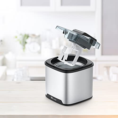 KECOOLKE Ice Cream Maker, Teacher Appreciation Gifts Electric Ice Cream Machine Countertop Fruit Soft Serve Homemade Large Capacity 2 Quart Frozen Yogurt Sorbet gelato