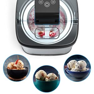 KECOOLKE Ice Cream Maker, Teacher Appreciation Gifts Electric Ice Cream Machine Countertop Fruit Soft Serve Homemade Large Capacity 2 Quart Frozen Yogurt Sorbet gelato