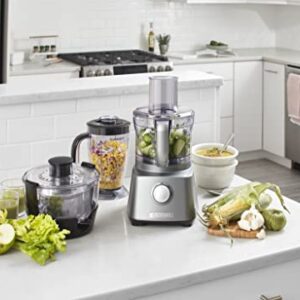 Cuisinart CFP-800 Kitchen Central 3-in-1 Food Processor, Gun Metal